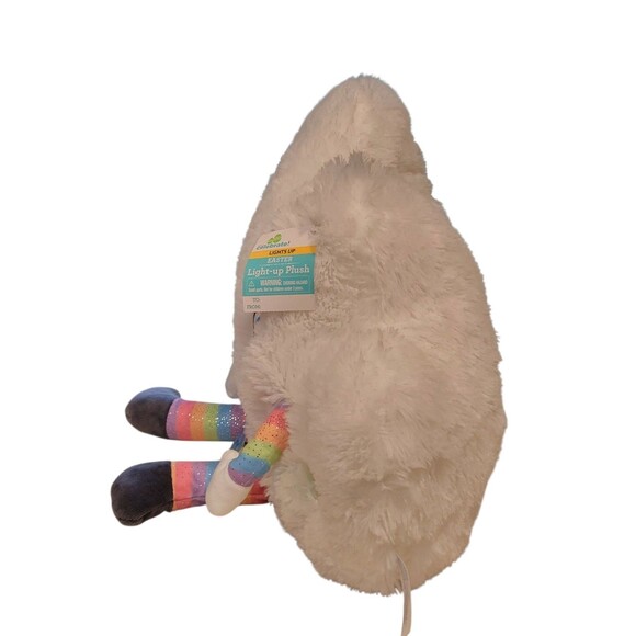 2021 NWT Celebrate Cloud Plush Rainbow Feet And Arms Lights Up Large 20" - Picture 2 of 11